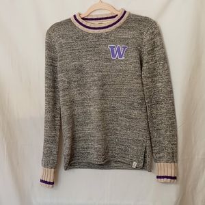 RENU womens Washington cotton high neck sweater xs